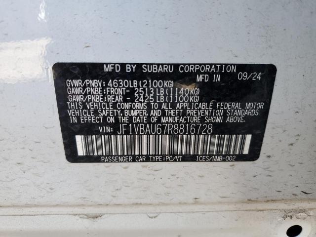 2024 SUBARU WRX GT JF1VBAU67R8816728