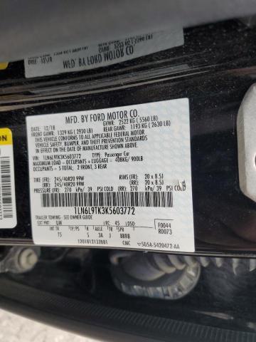 2019 LINCOLN CONTINENTA #3279525262