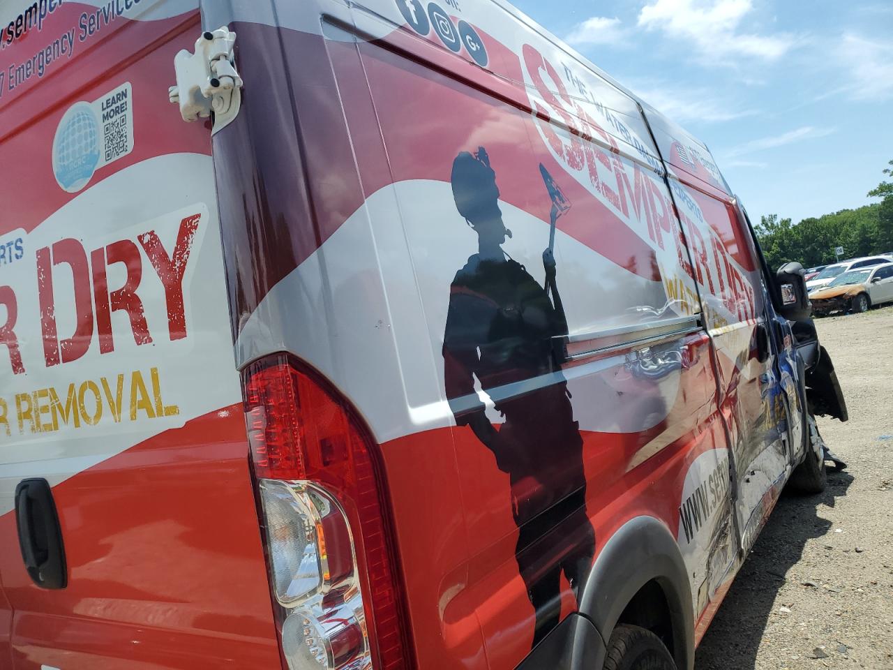 Lot #3308310155 2021 RAM PROMASTER