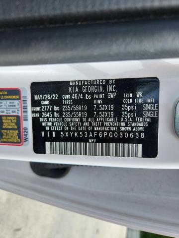 2023 KIA SPORTAGE S 5XYK53AF6PG030638