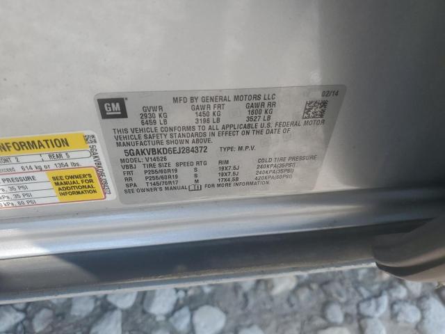 2014 BUICK ENCLAVE - 5GAKVBKD6EJ284372