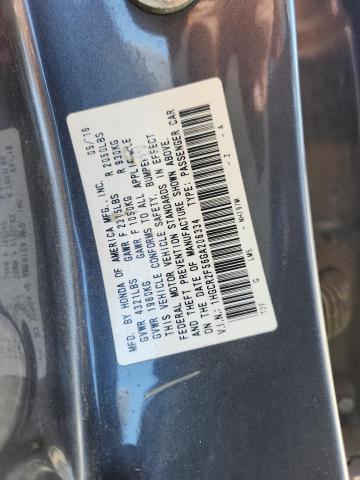 2016 HONDA ACCORD SPO 1HGCR2F56GA206334
