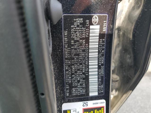 2023 TOYOTA CAMRY SE N 4T1G11AKXPU832204