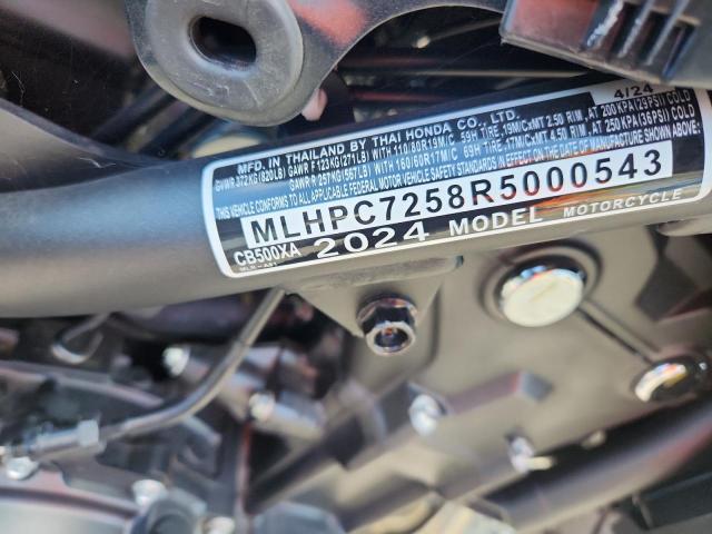 2024 HONDA CB500 XA MLHPC7258R5000543