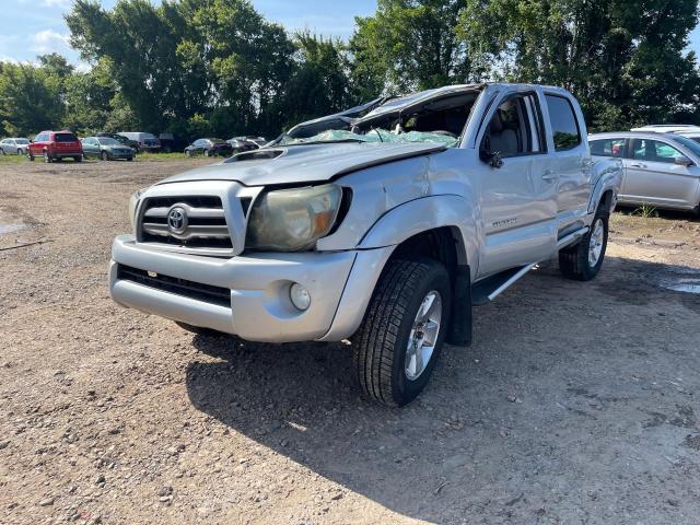 TOYOTA TACOMA DOU 2010 silver crew pic gas 5TEJU4GN5AZ688838 photo #3