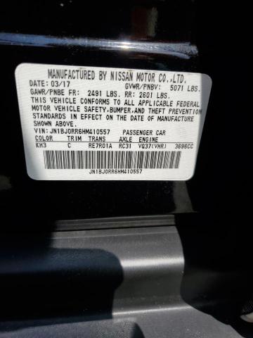 2017 INFINITI QX50 JN1BJ0RR6HM410557