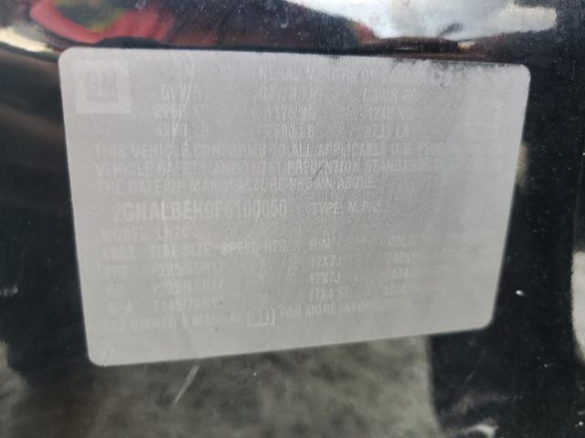 2015 CHEVROLET EQUINOX LT - 2GNALBEK9F6100056