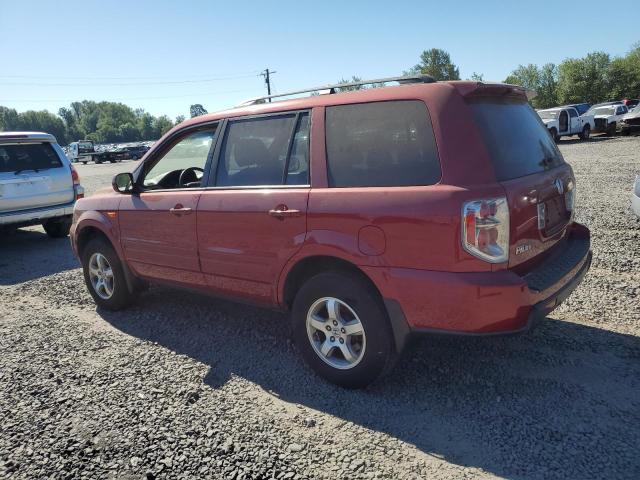 HONDA PILOT EX 2006 red  gas 2HKYF18516H506701 photo #3