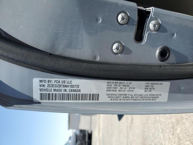 2022 DODGE CHALLENGER - 2C3CDZBT8NH155772