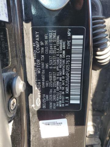 2015 HYUNDAI TUCSON LIM - KM8JU3AG4FU057613