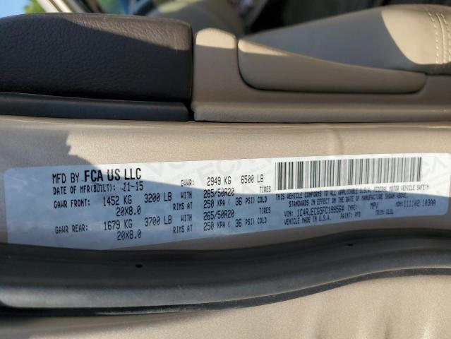 1C4RJECG5FC199564 2015 JEEP GRAND CHER