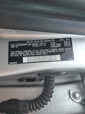 2017 VOLVO S60 PLATIN LYV402HM9HB147582