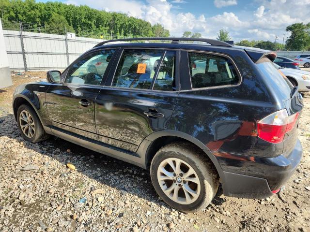 BMW X3 XDRIVE3 2010 black 4dr spor gas WBXPC9C4XAWJ33617 photo #3