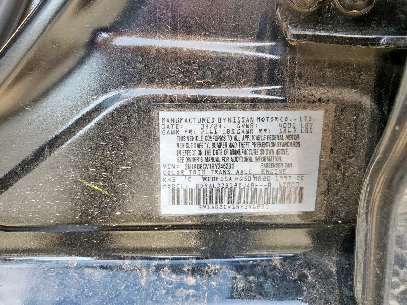 2024 NISSAN SENTRA SV 3N1AB8CV1RY346231