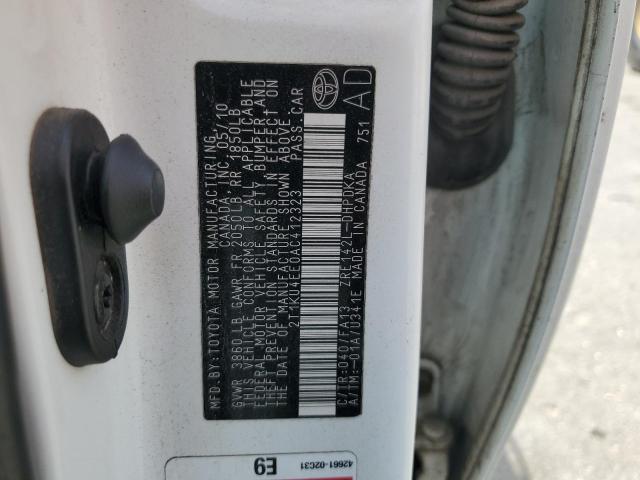 2010 TOYOTA COROLLA MA - 2T1KU4EE0AC412323