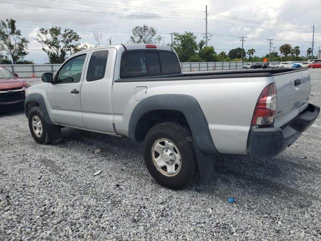 TOYOTA TACOMA ACC 2009 silver club cab gas 5TEUU42N89Z606830 photo #3