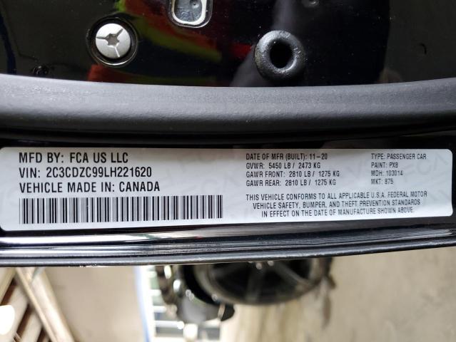 2020 DODGE CHALLENGER 2C3CDZC99LH221620
