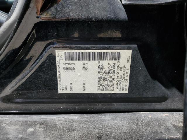 2021 NISSAN MAXIMA SV 1N4AA6CV5MC508969