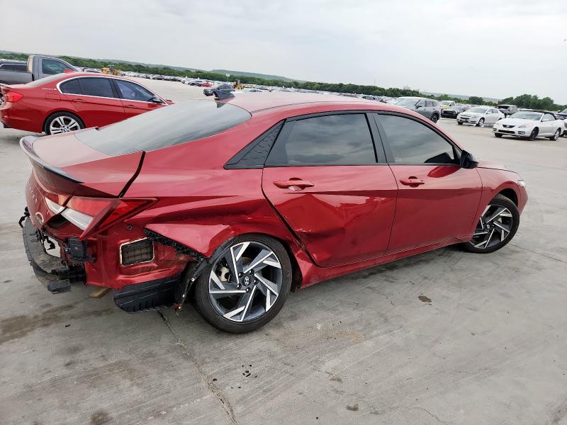 HYUNDAI ELANTRA SE 2025 red  gas KMHLM4DG2SU934975 photo #4