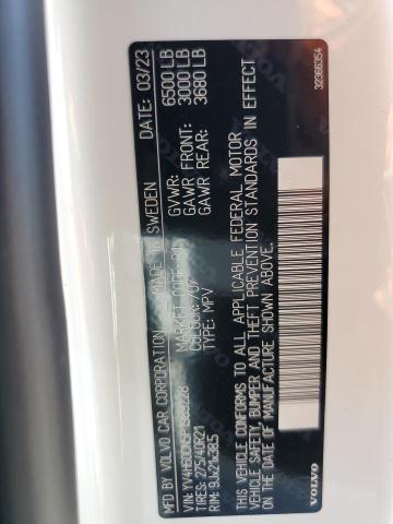 2023 VOLVO XC90 PLUS YV4H60CN5P1989228