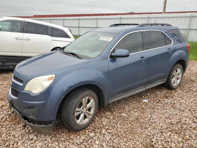 CHEVROLET EQUINOX LT 2012 blue  flexible fuel 2GNFLEEK2C6230425 photo #1