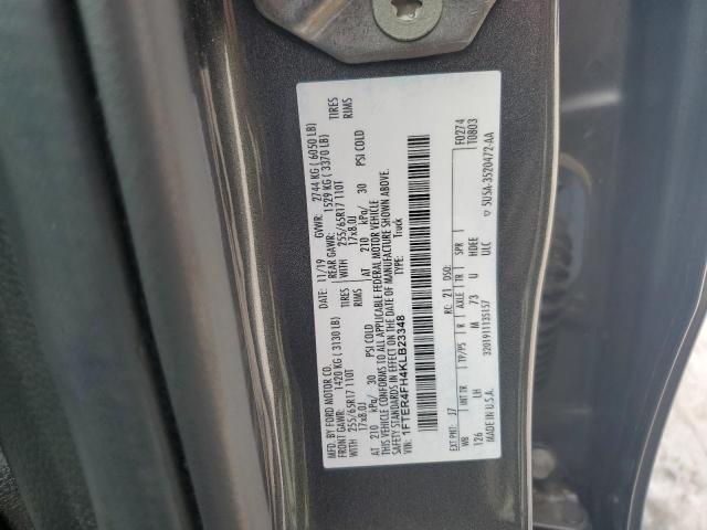 2019 FORD RANGER XL 1FTER4FH4KLB23348