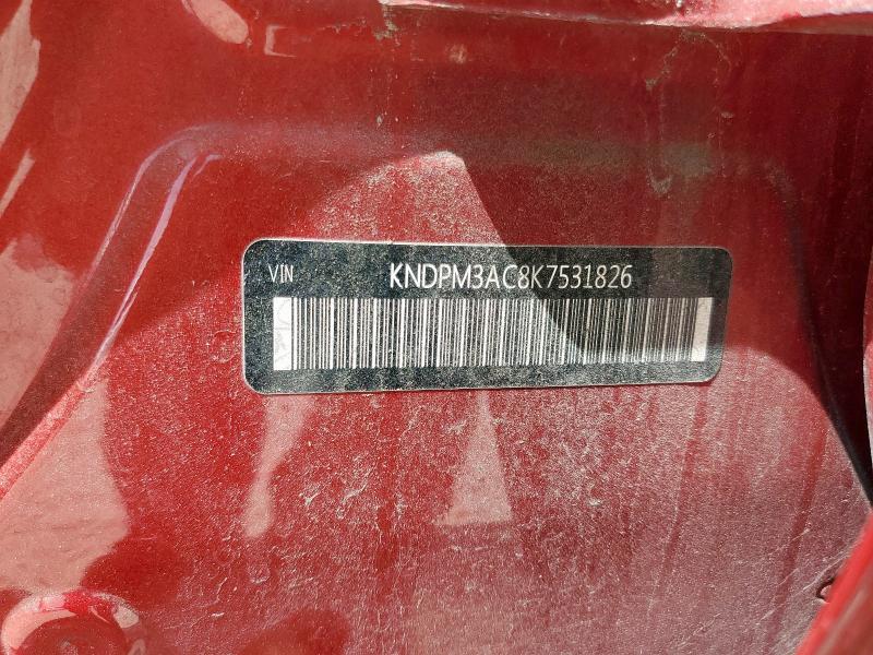 2019 KIA SPORTAGE L - KNDPM3AC8K7531826