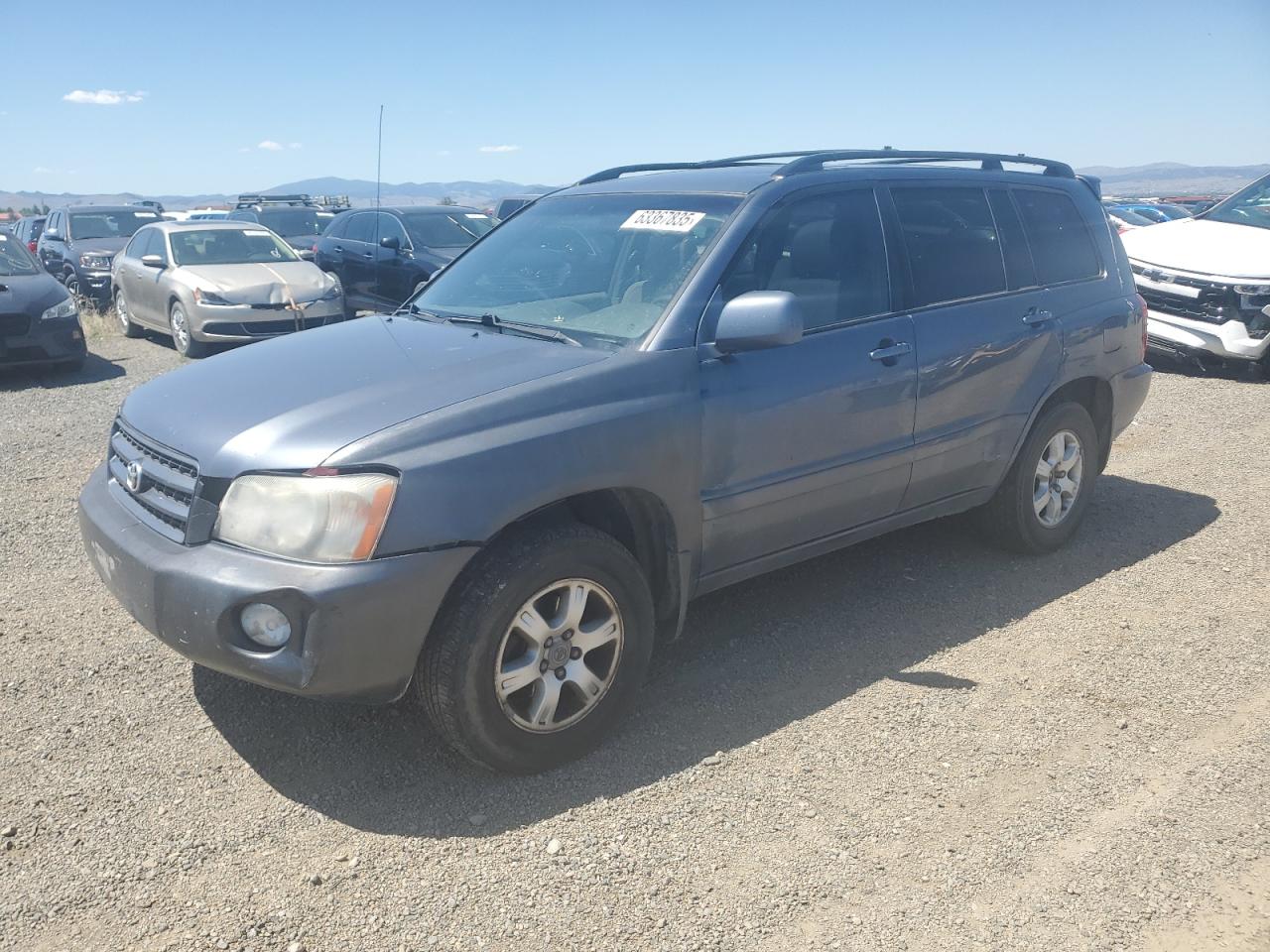 Lot #3200122193 2002 TOYOTA HIGHLANDER