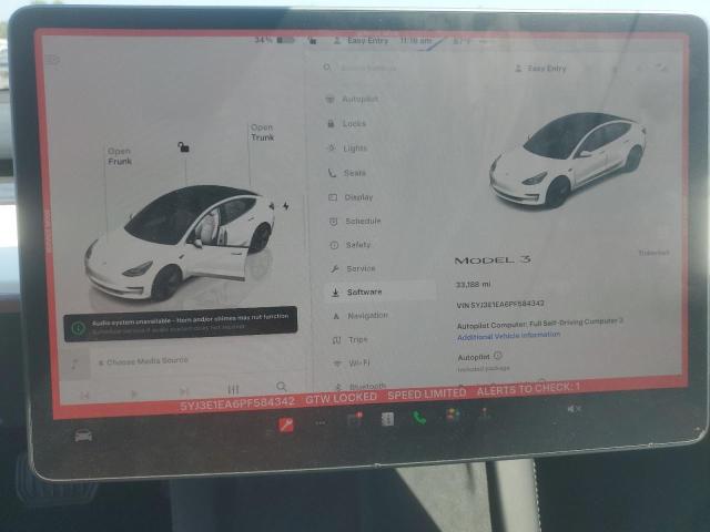 2023 TESLA MODEL 3 - 5YJ3E1EA6PF584342