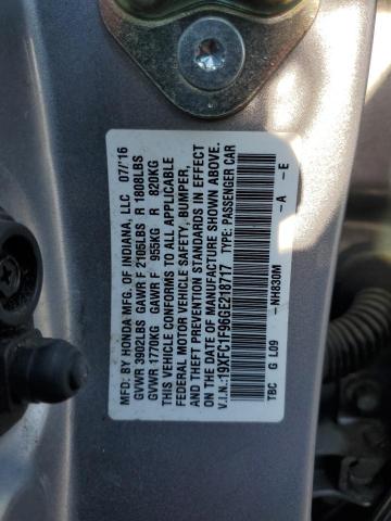 2016 HONDA CIVIC TOUR 19XFC1F96GE218717