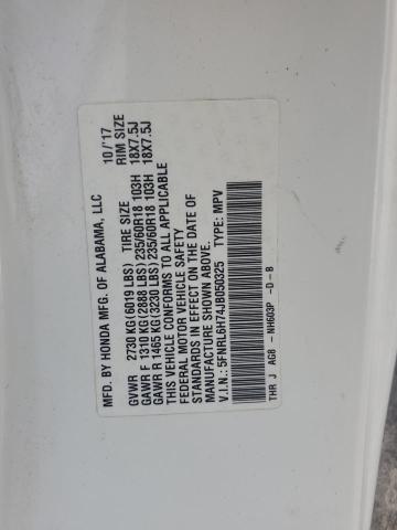 2018 HONDA ODYSSEY EX 5FNRL6H74JB050325