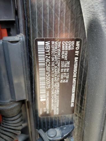 2015 BMW I3 REX WBY1Z4C58FV500975