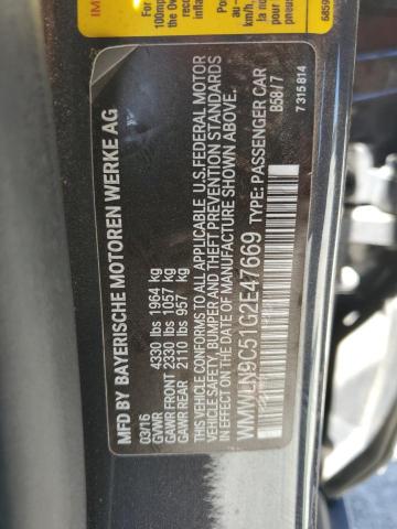 2016 MINI COOPER S C WMWLN9C51G2E47669