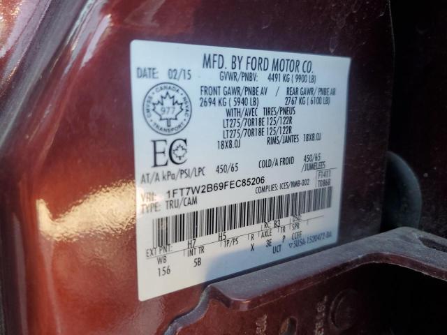 2015 FORD F250 SUPER - 1FT7W2B69FEC85206
