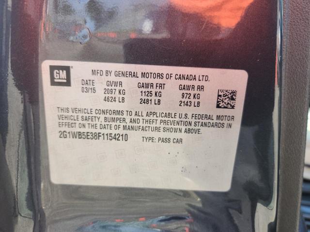 2015 CHEVROLET IMPALA LIM 2G1WB5E38F1154210