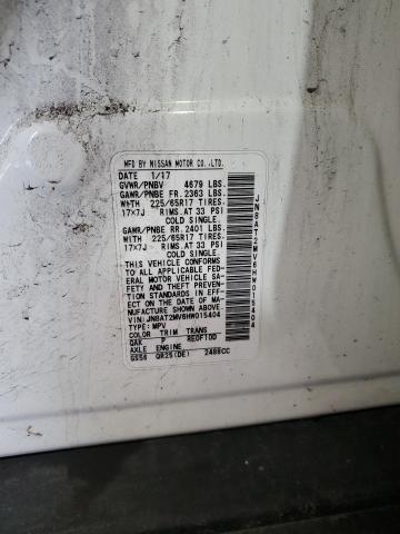 2017 NISSAN ROGUE S JN8AT2MV6HW015404