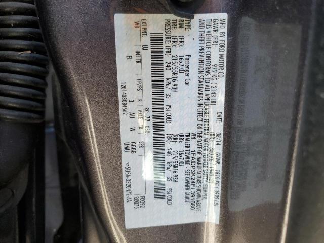 2014 FORD FOCUS SE - 1FADP3K24EL391680