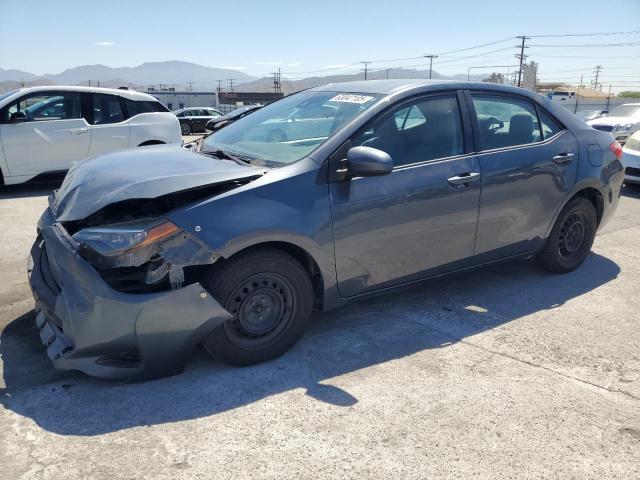 TOYOTA COROLLA L 2017 gray  gas 5YFBURHEXHP710557 photo #1
