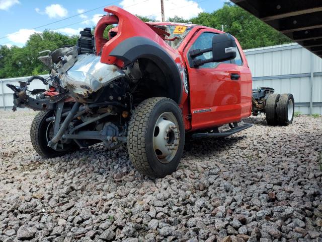 FORD F550 SUPER 2022 red  diesel 1FD0X5HT3NED57332 photo #1