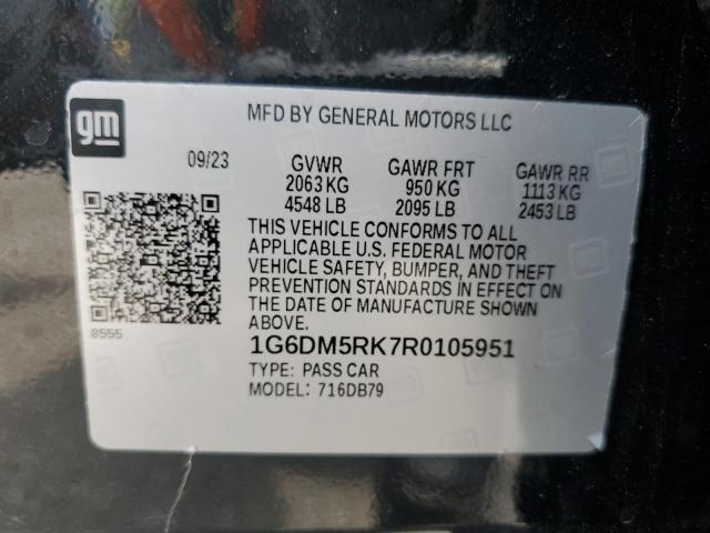 2024 CADILLAC CT5 LUXURY 1G6DM5RK7R0105951