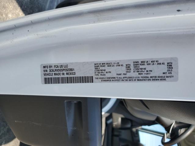 2023 RAM PROMASTER - 3C6LRVDG5PE522851