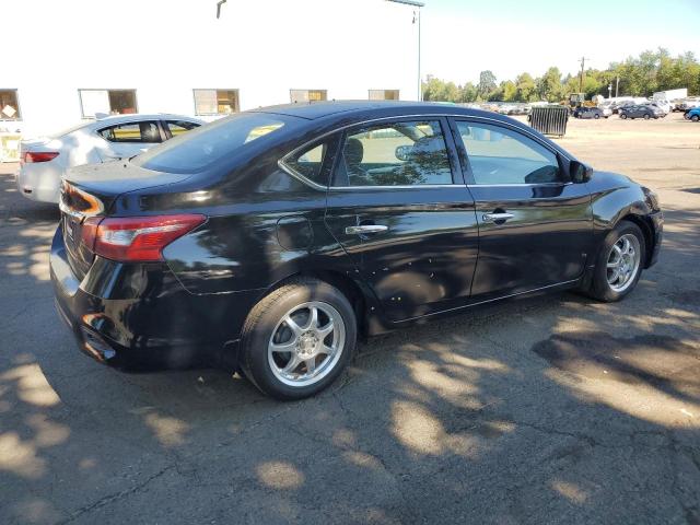NISSAN SENTRA S 2016 black  gas 3N1AB7AP9GY284783 photo #4