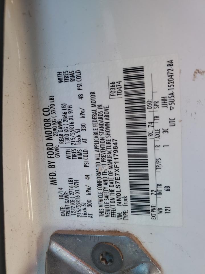 FORD TRANSIT CONNECT XL