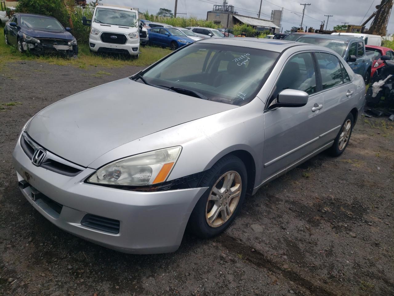 Lot #3263702743 2007 HONDA ACCORD EX