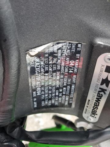 2015 KAWASAKI ZX1000 J JKAZXCJ19FA024094