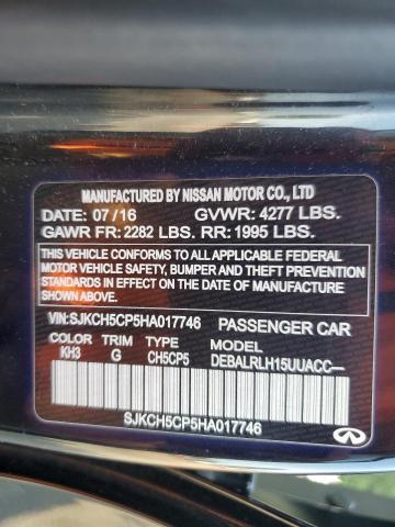 2017 INFINITI QX30 BASE - SJKCH5CP5HA017746