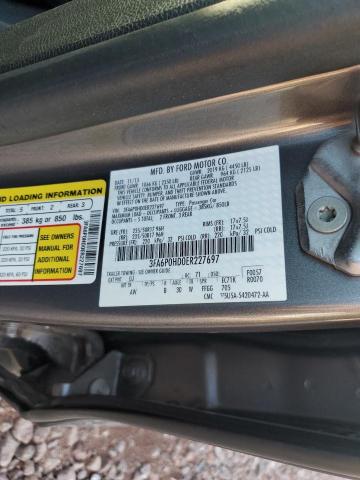2014 FORD FUSION SE - 3FA6P0HD0ER227697