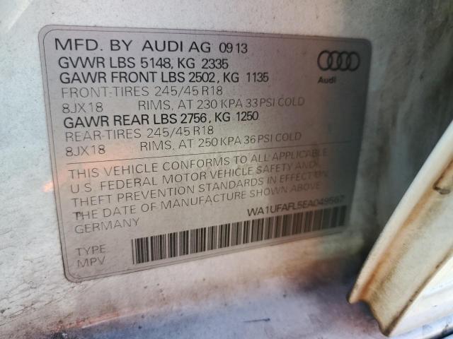 2014 AUDI A4 ALLROAD - WA1UFAFL5EA049567