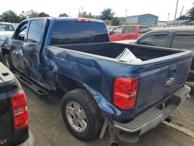 CHEVROLET SILVERADO 2016 blue  gas 3GCPCRECXGG227456 photo #3
