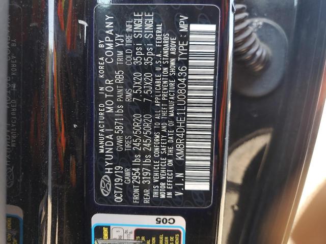 2020 HYUNDAI PALISADE S KM8R4DHE1LU080436